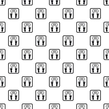 Electronic scale pattern, simple style vector