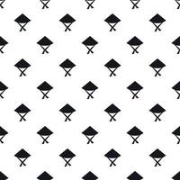 Vietnamese hat pattern, simple style vector