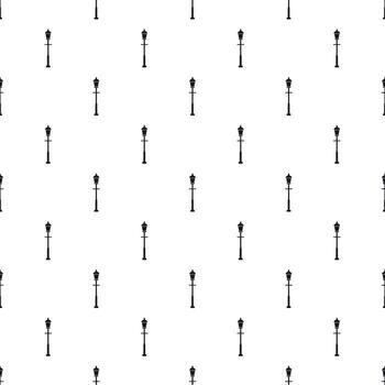 Lantern pattern, simple style vector