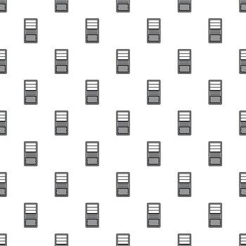 unidad de sistema de patrón de computadora, estilo simple vector