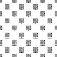 Data storage pattern, simple style vector