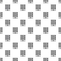 Data storage pattern, simple style vector