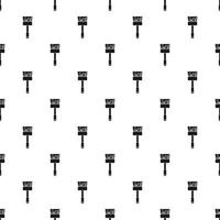 Paint brush pattern, simple style vector