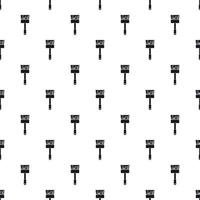 Paint brush pattern, simple style vector