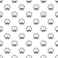 Speedometer with black background pattern vector