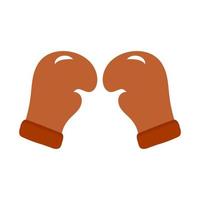 Boxing gloves on a white background vector
