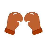 Boxing gloves on a white background vector