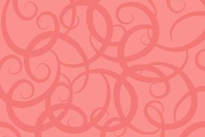 seamless red pattern with flowers vector