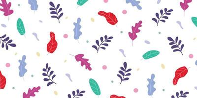 Abstract Floral background design with pattern composition. Trendy wallpaper for creative project and print design vector