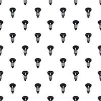Lamp with light pattern, simple style vector
