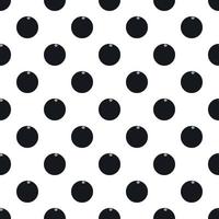 Orange pattern, simple style vector