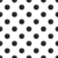 Round mechanical watch pattern, simple style vector