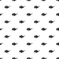 Map of Singapore pattern, simple style vector