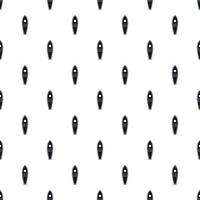 Surfboard pattern, simple style vector