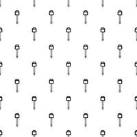 Car key pattern, simple style vector
