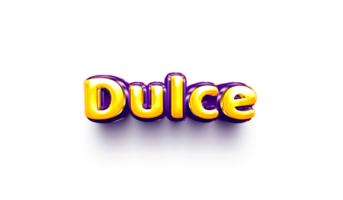names of girls English helium balloon shiny celebration sticker 3d inflated Dulce png