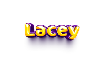 nomi di ragazze inglese elio Palloncino brillante celebrazione etichetta 3d gonfiato Lacey png
