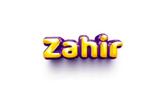 names of boys English helium balloon shiny celebration sticker 3d inflated Zahir png