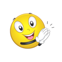 Cartoon emoticon illustration design png