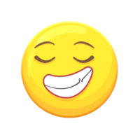 design de ilustração de emoticon de desenho animado png