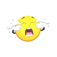 Cartoon emoticon illustration design png