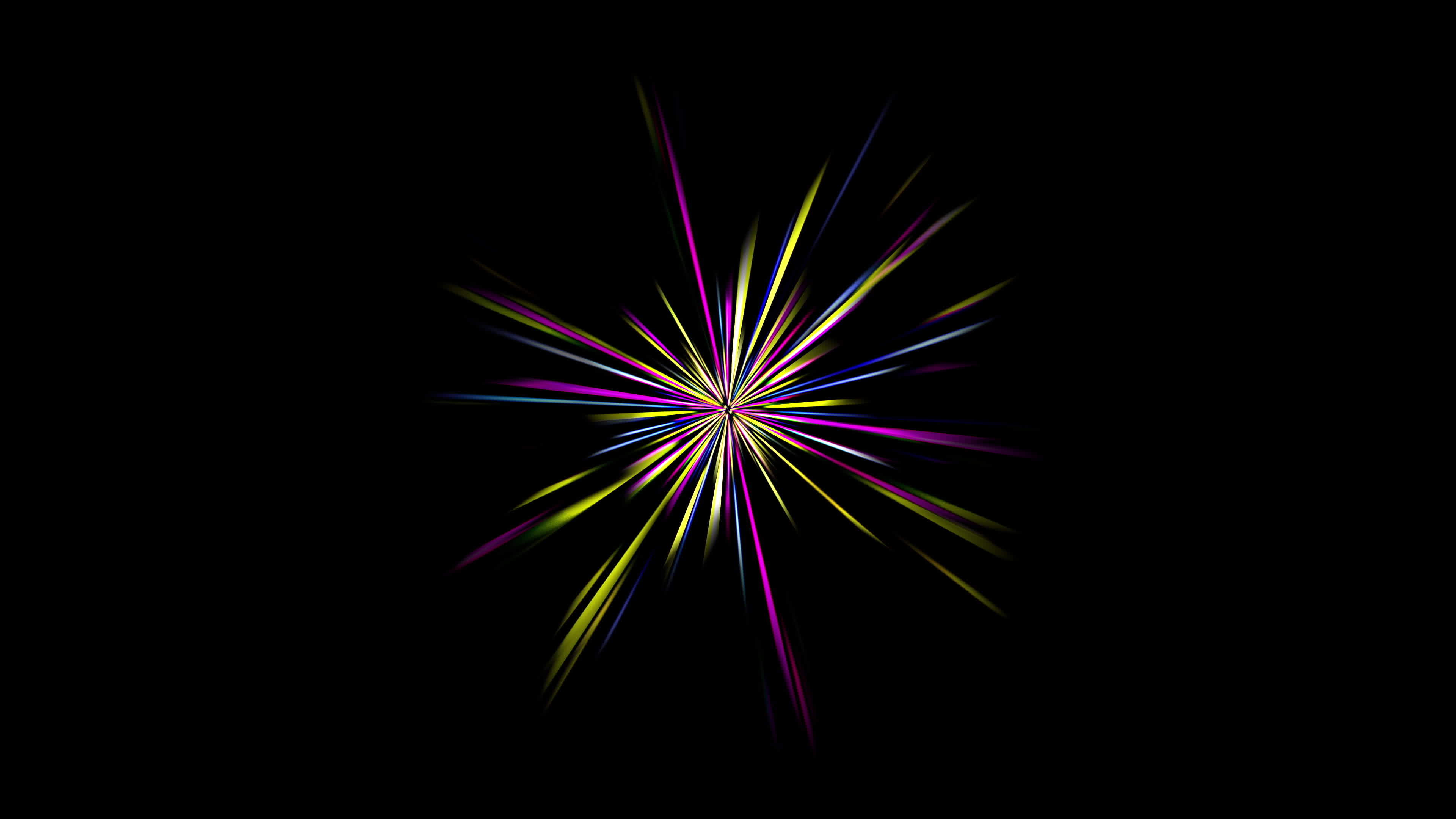 Abstract loop colorful radial rays light center star shine 15245054