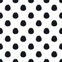 Avocado pattern, simple style vector