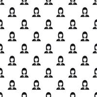 Manager taxi pattern, simple style vector