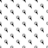 Cursor arrow pattern, simple style vector