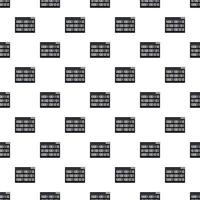 Binary code on screen pattern, simple style vector