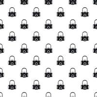 Gas half mask pattern, simple style vector