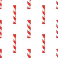 seamless pattern with striped candy sticks photo