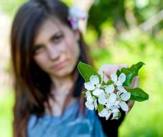 beautiful young girl photo