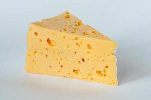 Gourmet cheese isolated photo