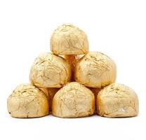 chocolates in a gold foil papper photo