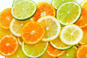 Mixed citrus fruit photo
