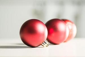 christmas decoration isolated photo