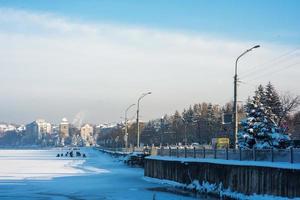 town on the lake photo