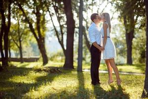 retrato de pareja de amor foto