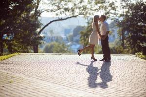 Portrait of love couple photo