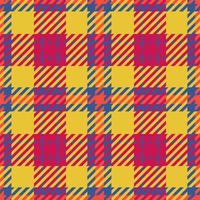 Stripes pattern minimal folk print vector. Scottish tartan plaid madras glen fabric line seamless patterns. Geometric motif vintage retro modern style. Design for textile, fabric, tablecloth, clothing vector