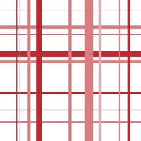 Stripes pattern fabric madras minimal folk print vector. Scottish tartan plaid fabric line red pink seamless patterns. Geometric motif vintage retro modern style. Design for textile fabric wallpaper. vector