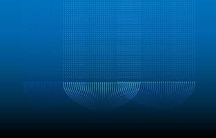 Technology big data statistical methods visualization concept. Vector design 0 and 1 binary information data visualization. Digital analytics statistical information of curve lines fractal matrix.