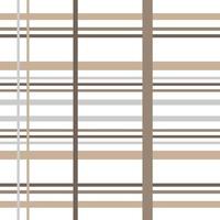 Stripes pattern fabric madras minimal folk print vector. Scottish tartan plaid fabric line brown seamless patterns. Geometric motif vintage retro modern style. Design for textile fabric wallpaper. vector