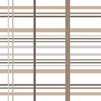 Stripes pattern fabric madras minimal folk print vector. Scottish tartan plaid fabric line brown seamless patterns. Geometric motif vintage retro modern style. Design for textile fabric wallpaper. vector