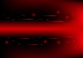 Laser technology background. Abstract glow red laser beams on black background. Vector illustration.