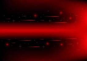 Laser technology background. Abstract glow red laser beams on black background. Vector illustration.