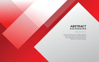 red white modern abstract background design vector