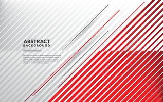 red white modern abstract background design vector