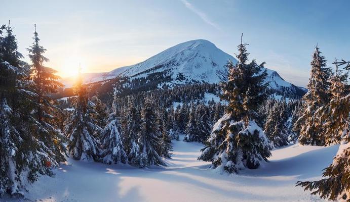 Magical Winterscapes: When Diamond Dust Becomes Sun Pillars